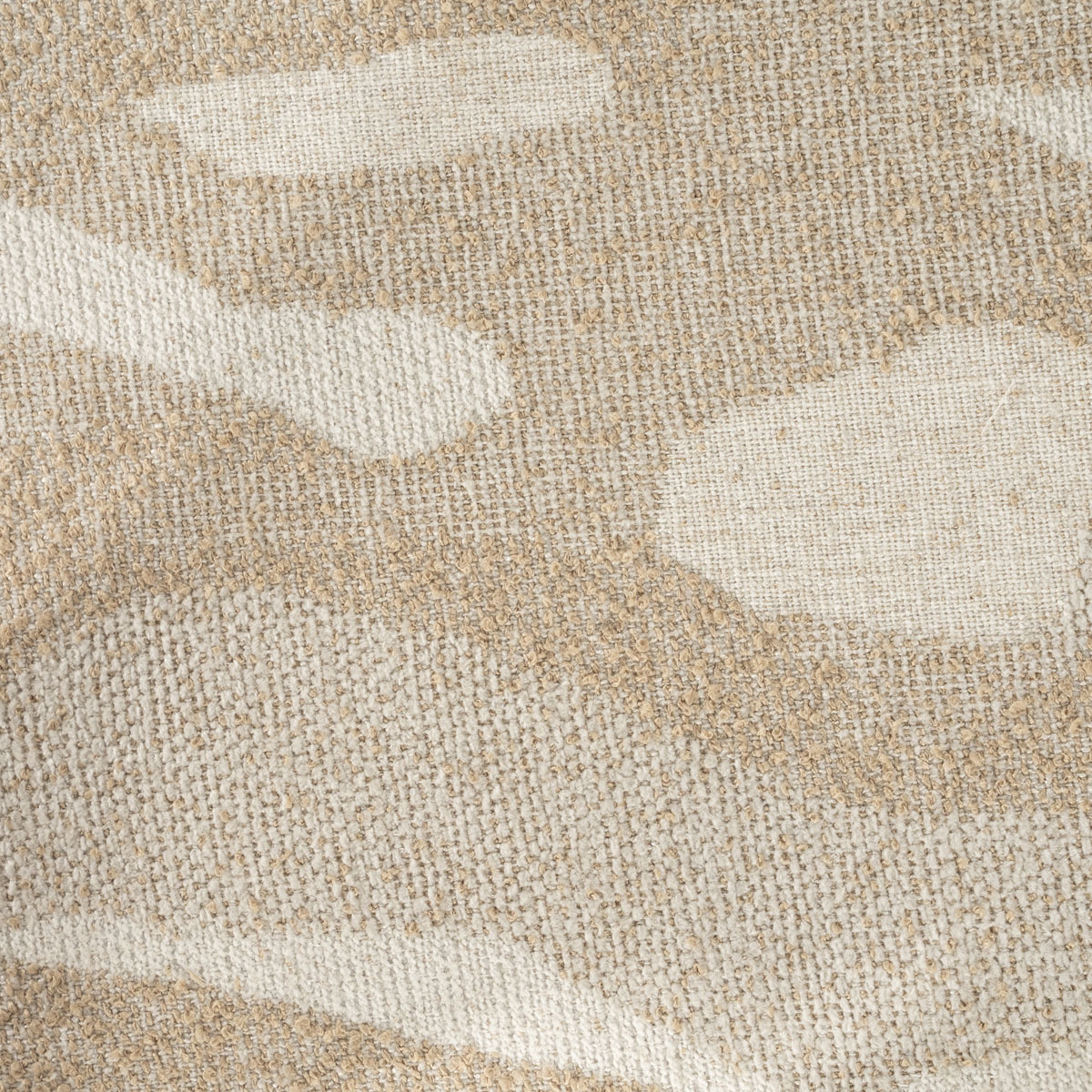 Quadratischer Pouf Rytm Beige 70×70 cm