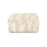 Quadratischer Pouf Rytm Beige 70x70 cm