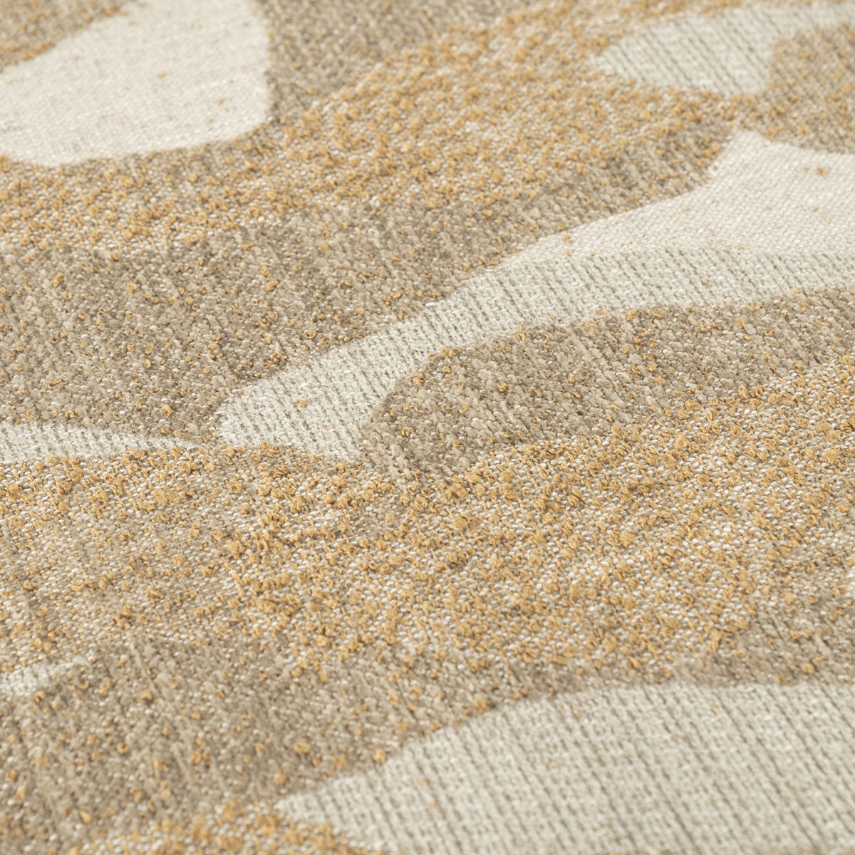 Rechteckiger Pouf Rytm Taupe 121 cm