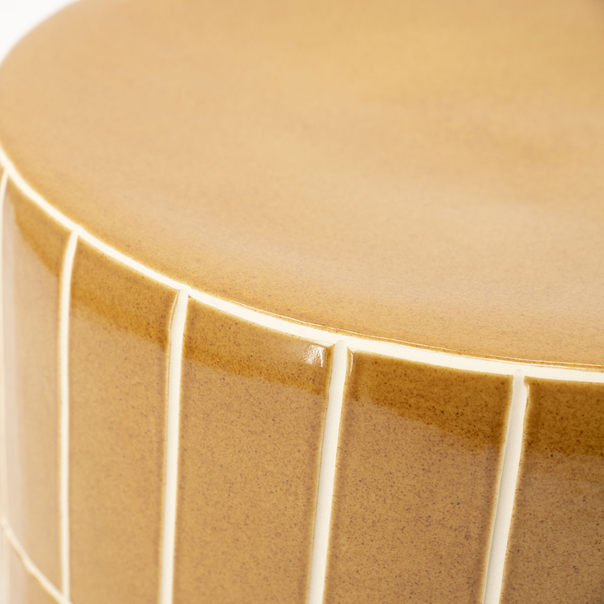 Quadratischer Couchtisch Zilo Metall Dunkelbraun 63 x 63 cm