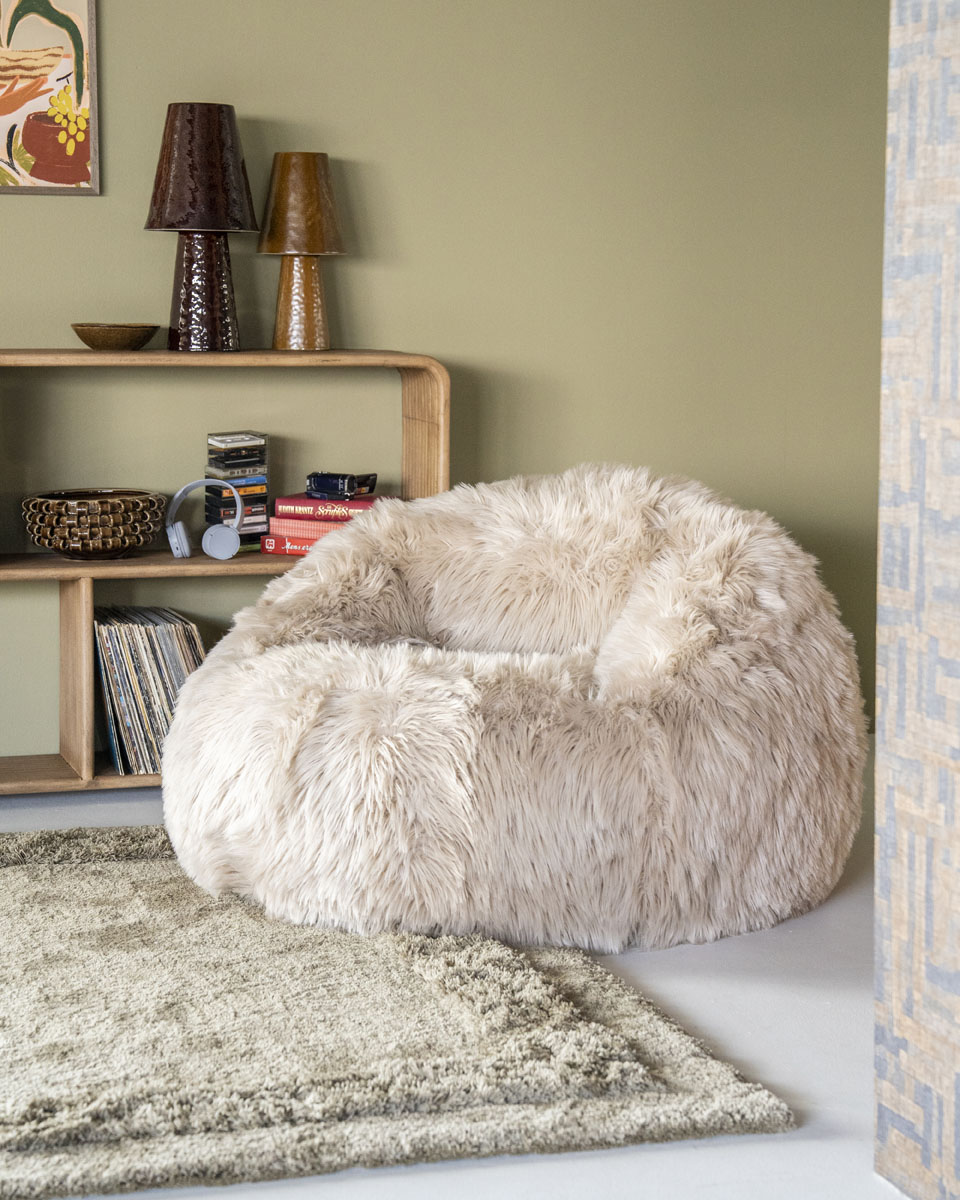 Sessel Snuzzle Fluffy Taupe