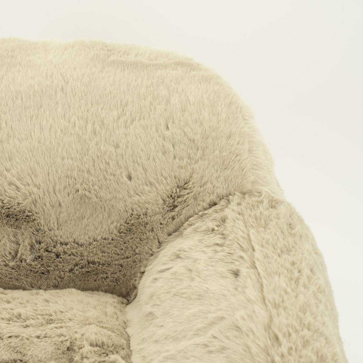 Superweicher Sessel Little Hug Taupe