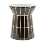 Taperon Beistelltisch TileTastic Braun 38x38 cm