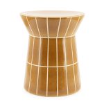 Taperon Beistelltisch TileTastic Senf 38 x 38 cm