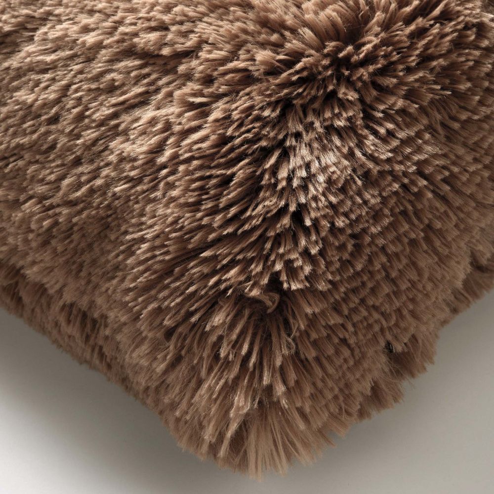 Dekokissen Fluffy Tobacco Brown Braun