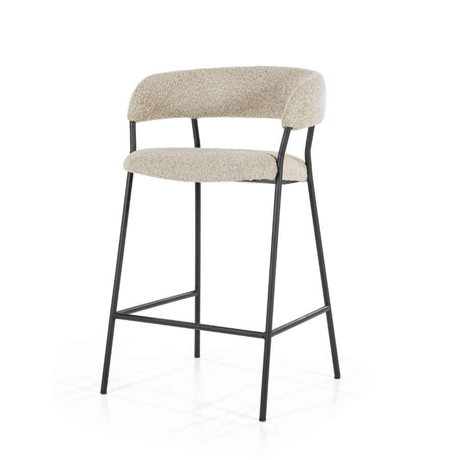 Esszimmerstuhl mit Armlehnen Lynn Fletcher Beige