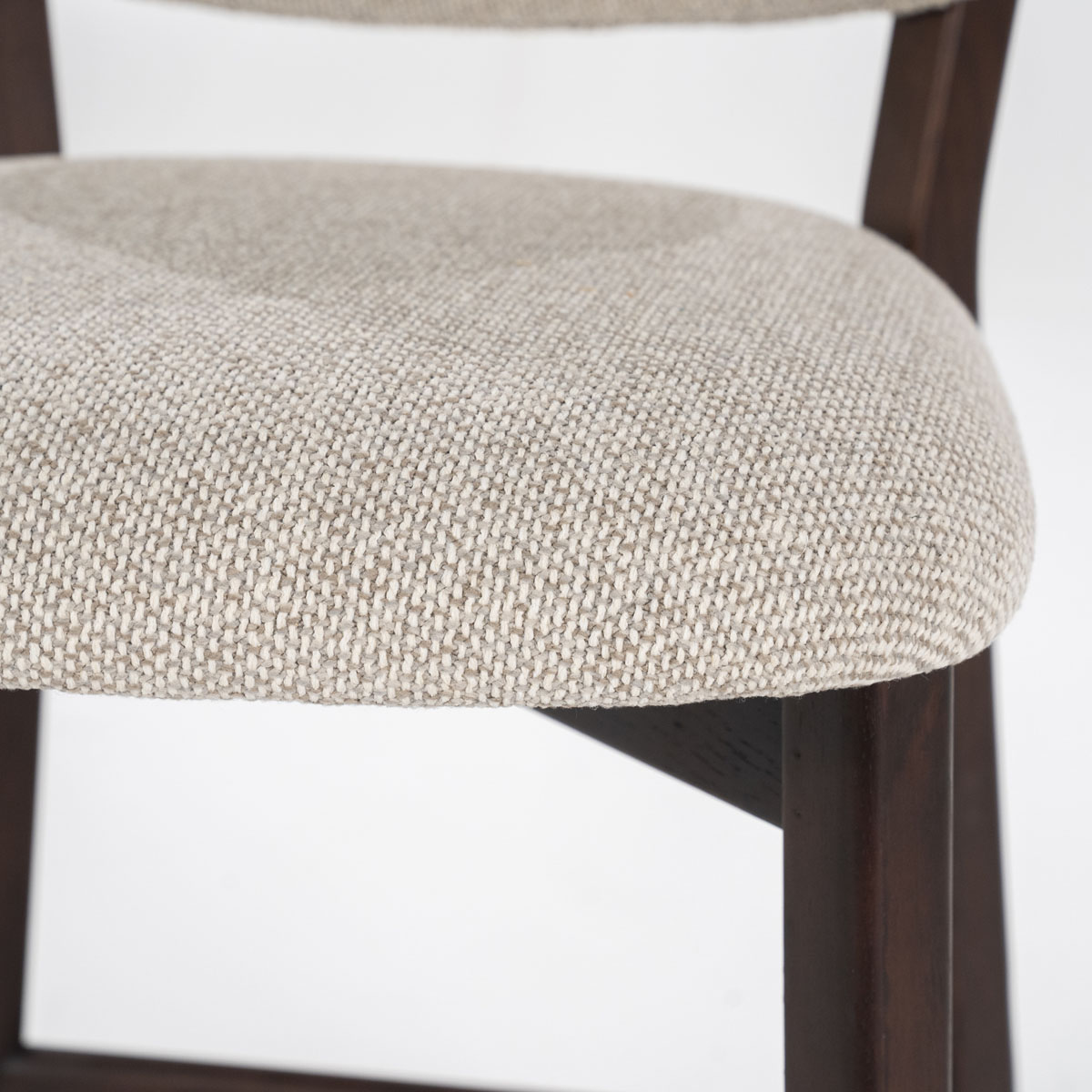 Barstuhl Mikky Eiche Braun Moon Taupe Sitzhöhe 68 cm