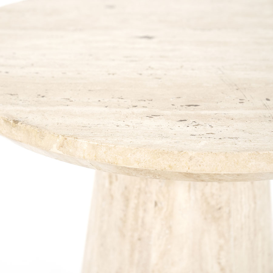 Couchtisch Ron Mangoholz Braun 80×80 cm