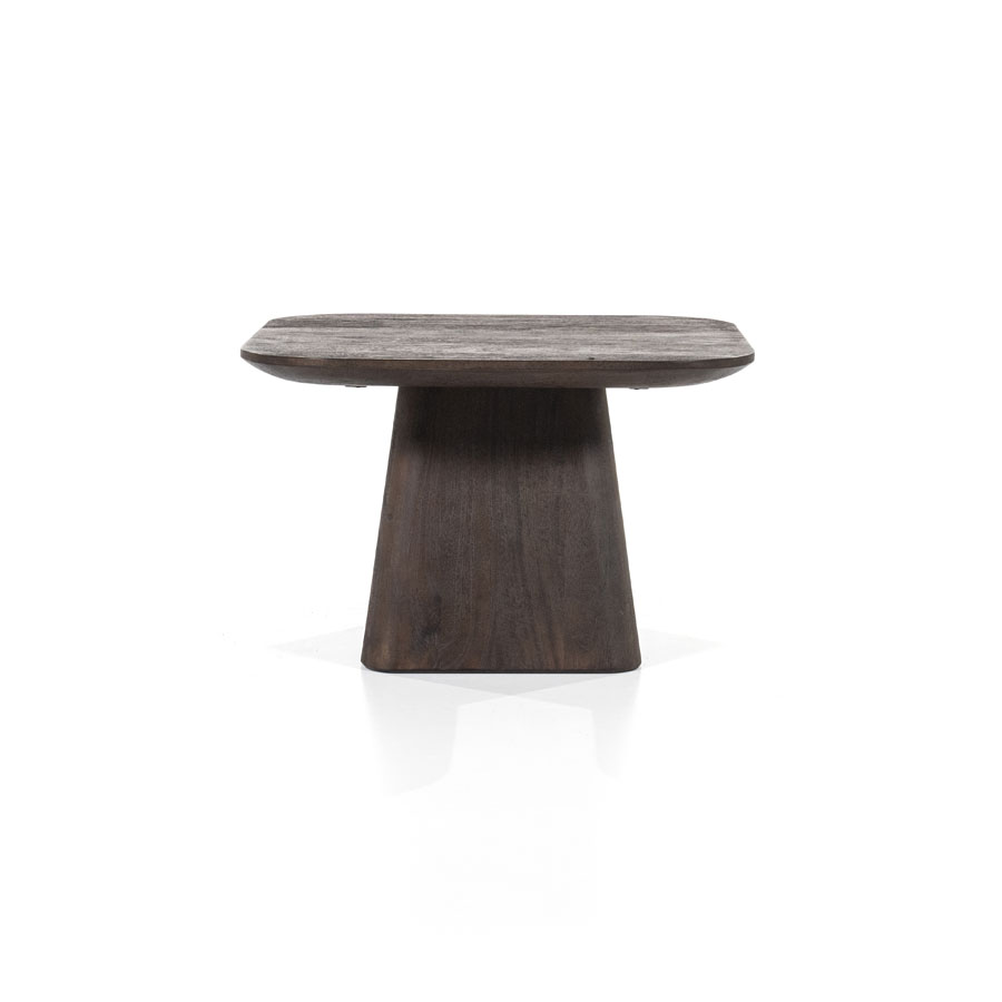 Beistelltisch Aron quadratisch – braun