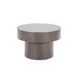 Beistelltisch Bobbie Rund Braun 45x45 cm