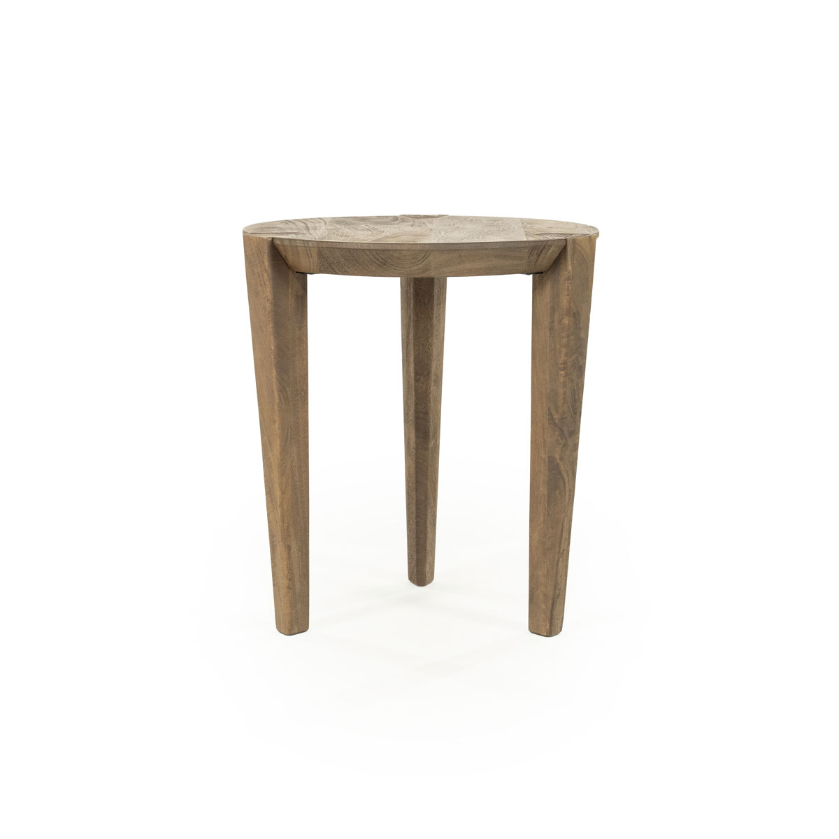 Beistelltisch Davina rund Mangoholz 40 x 40 cm