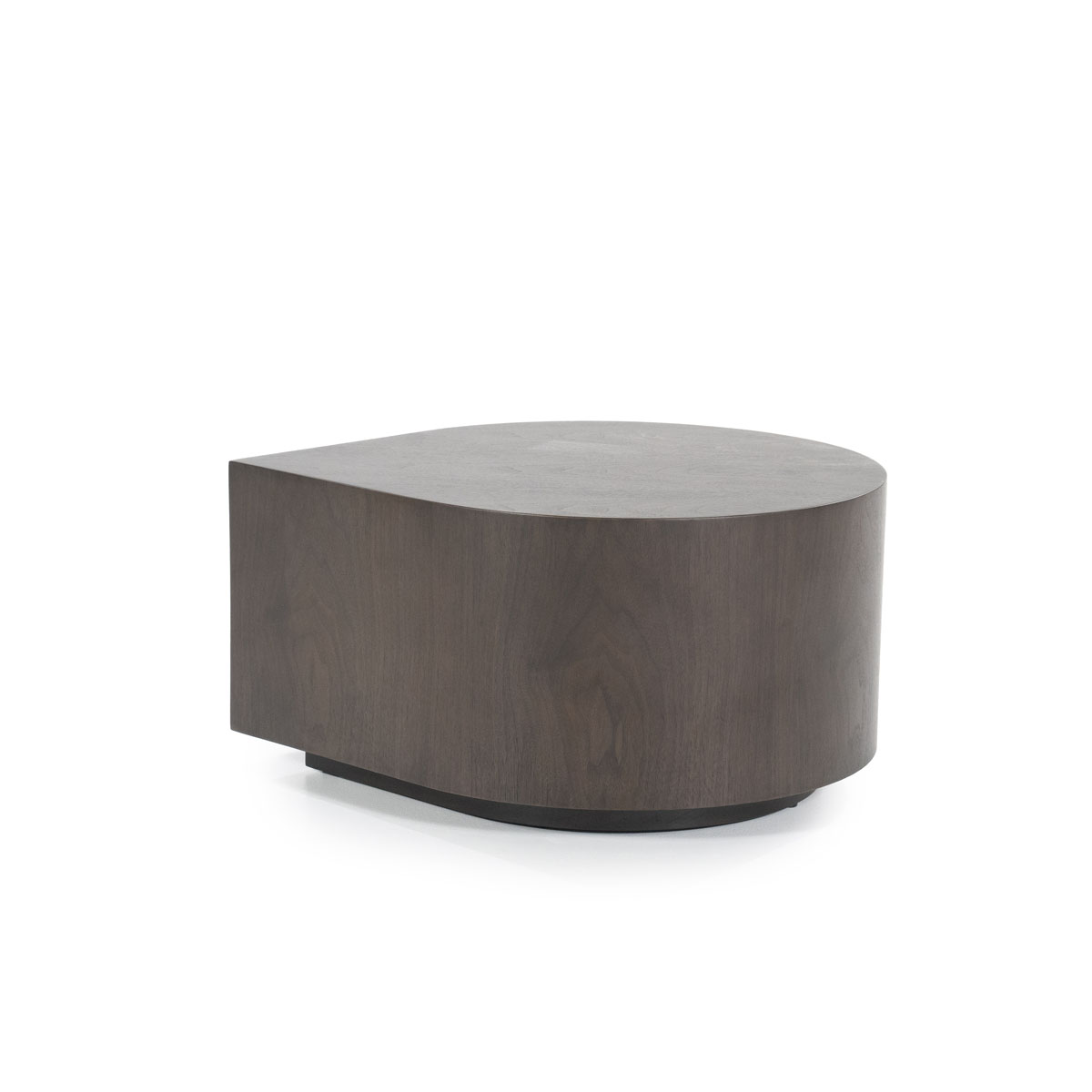 Beistelltisch Jules Tropfen Braun 55×55 cm