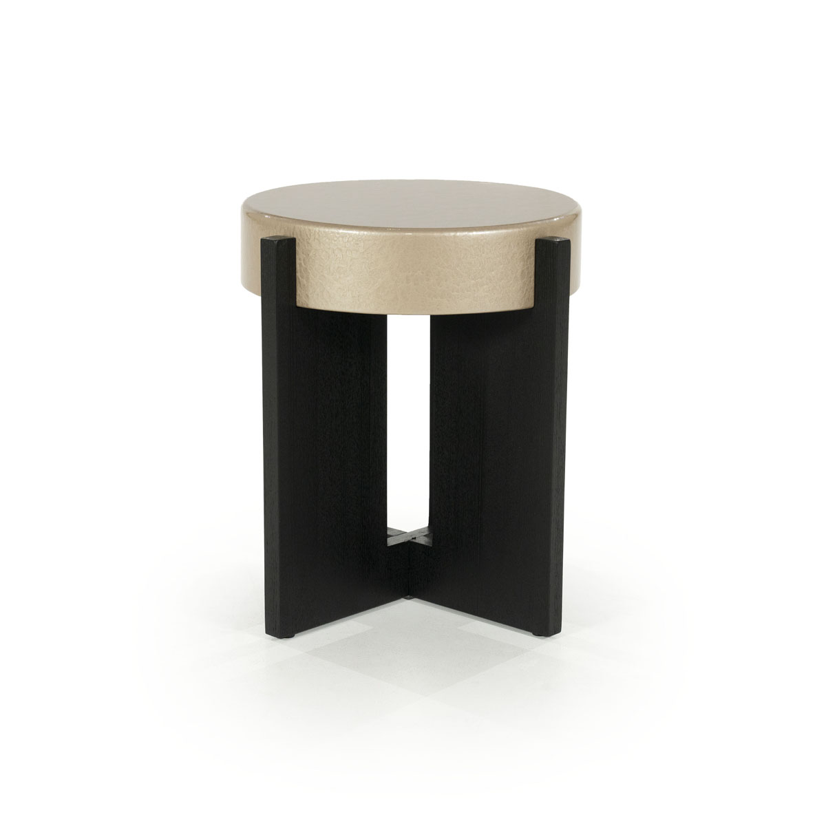 Beistelltisch Juliet Rund Beige 40 x 40 cm
