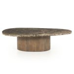 Couchtisch Bradley Organisch Marmor 120x75 cm