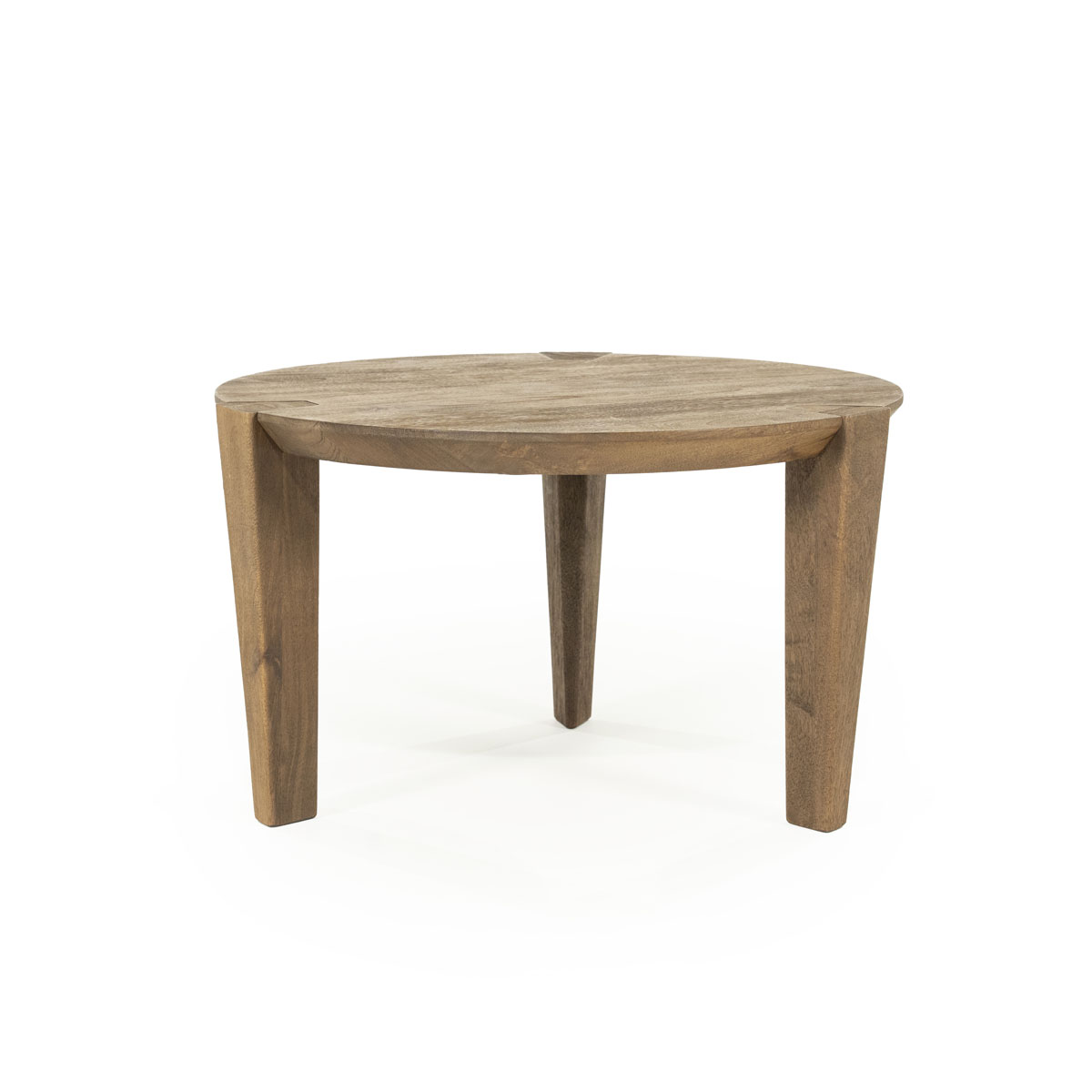 Couchtisch Davina rund Mangoholz 60 x 60 cm