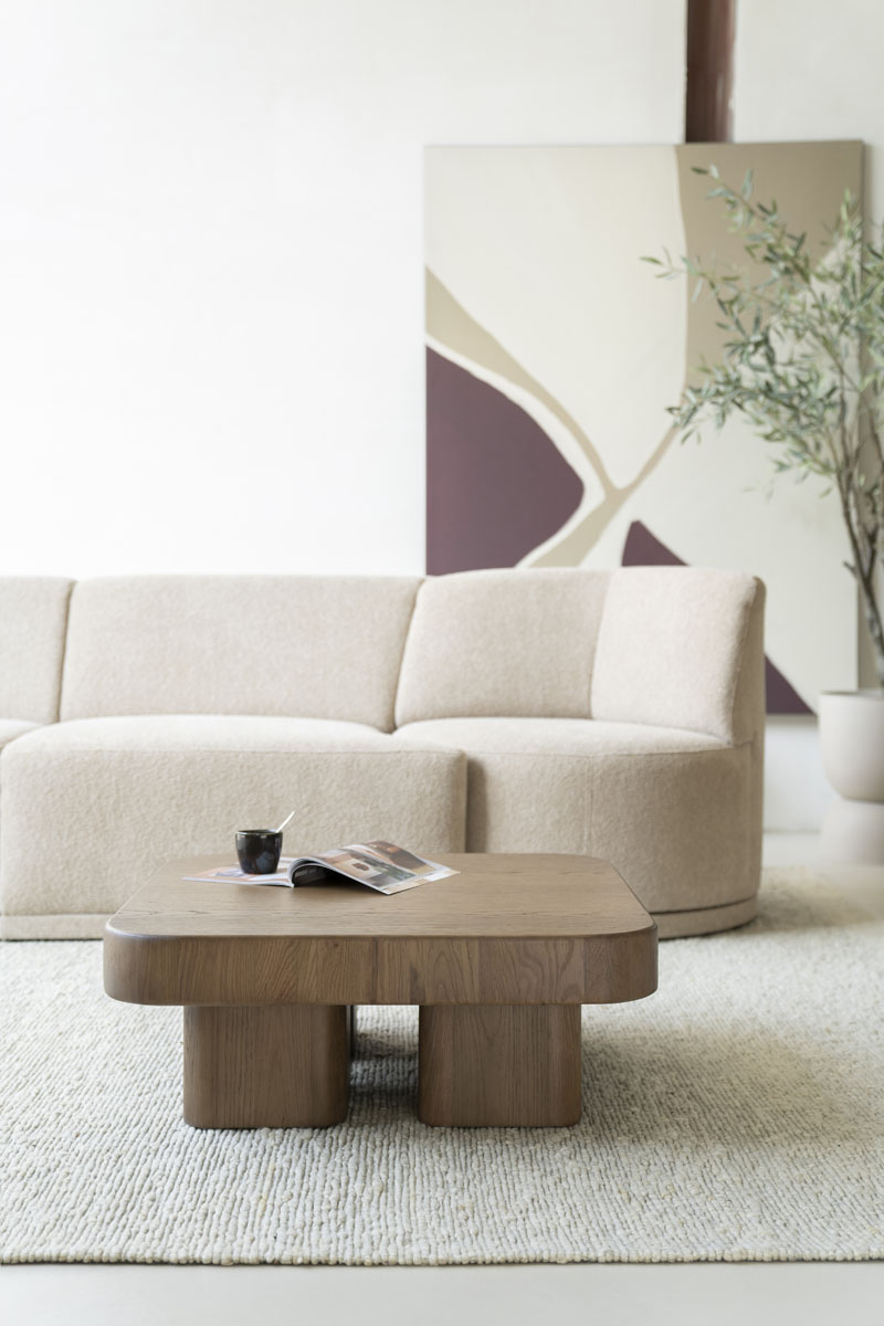 Couchtisch Harmonie Quadratisch Braun