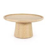 Couchtisch Leia Rund Natur 80 x 80 cm