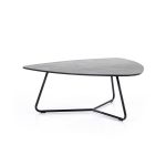 Couchtisch Moos Schwarz 85x95 cm