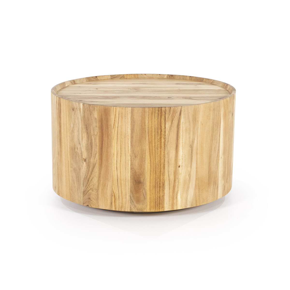 Couchtisch Zayn Rund Natur 60×60 cm