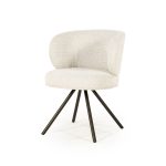 Drehbarer Esszimmerstuhl Jayson Chenille Beige