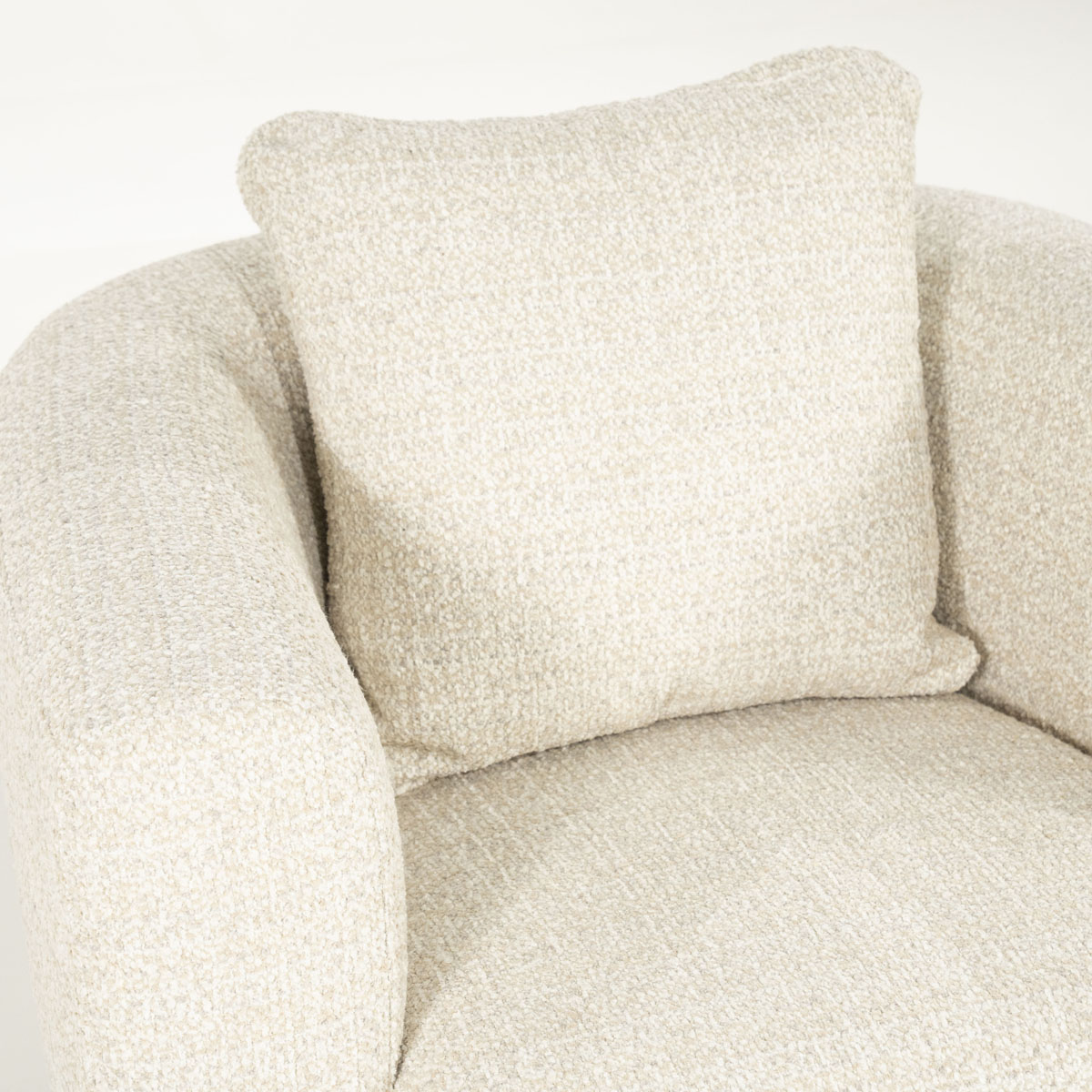 Drehsessel Jordan Bouclé Beige