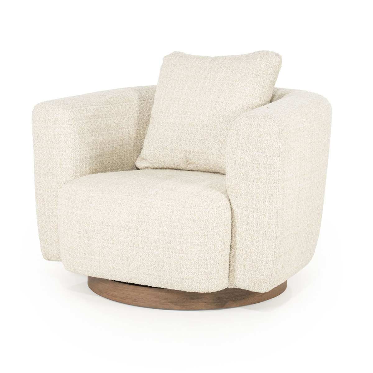 Drehsessel Jordan Bouclé Beige