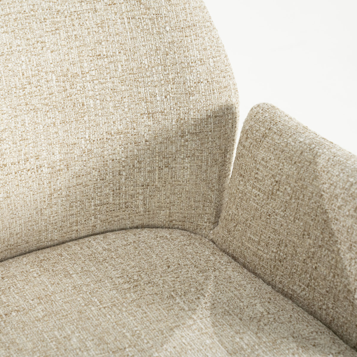 Esszimmerstuhl mit Armlehnen Indy Donna Beige