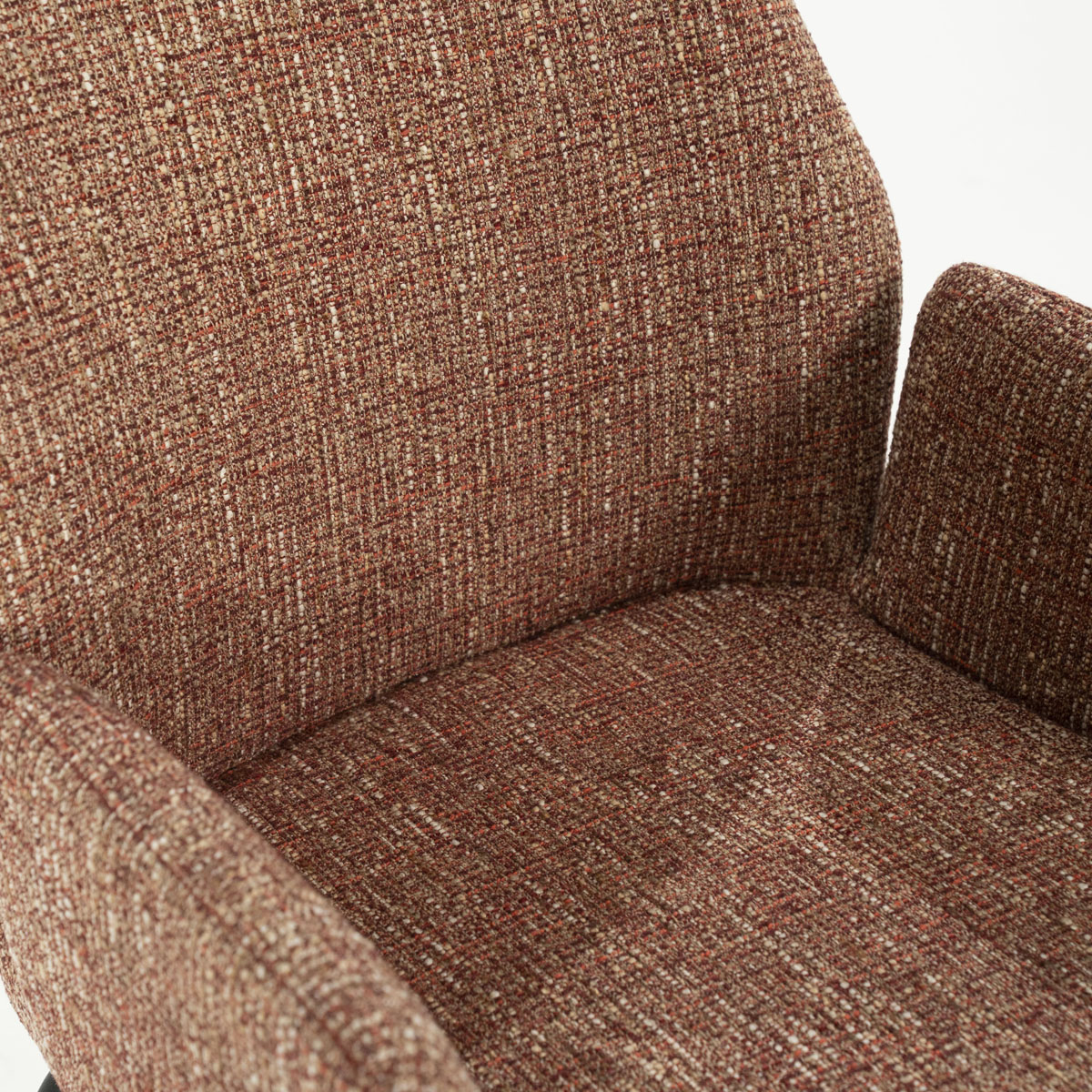 Esszimmerstuhl mit Armlehnen Indy Donna Rot