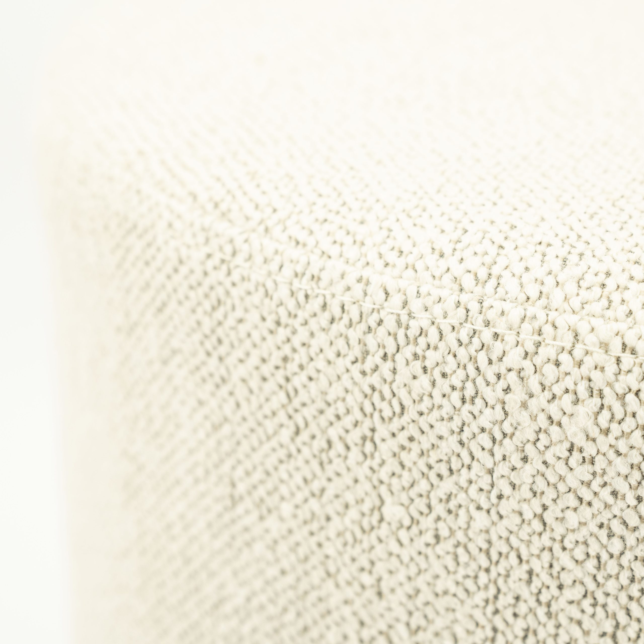 Hocker Avah Rund Beige Mantz 41×41 cm