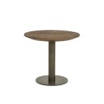 Runder Couchtisch Esila Mangoholz 50 x 50 cm