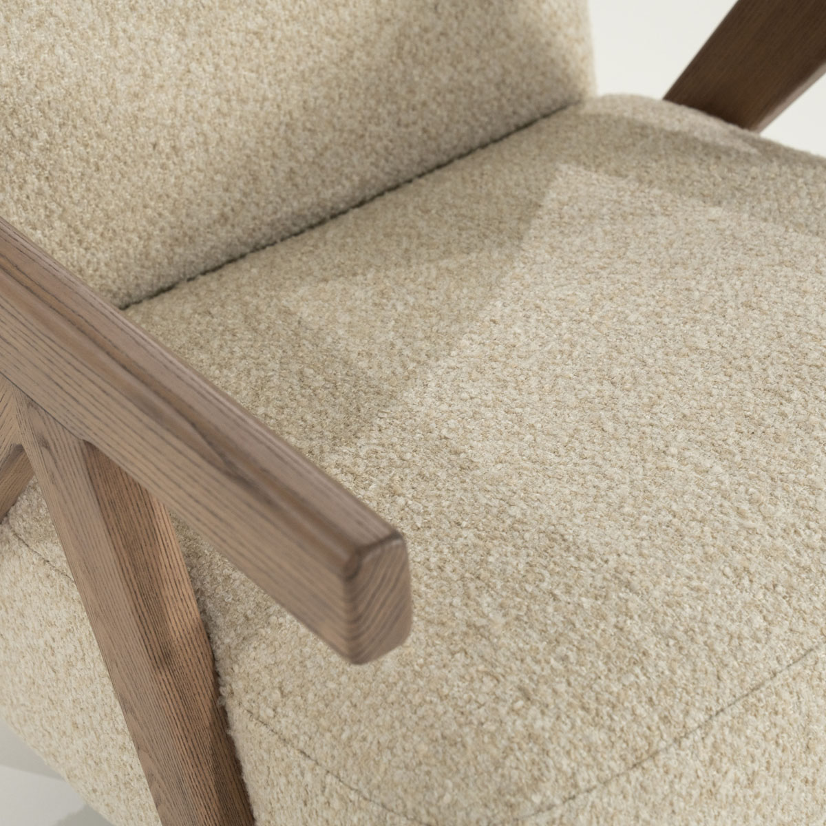 Sessel Francis Bouclé Beige