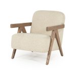 Sessel Francis Bouclé Beige