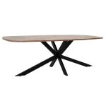 Dänischer ovaler Esstisch Silvi Natur