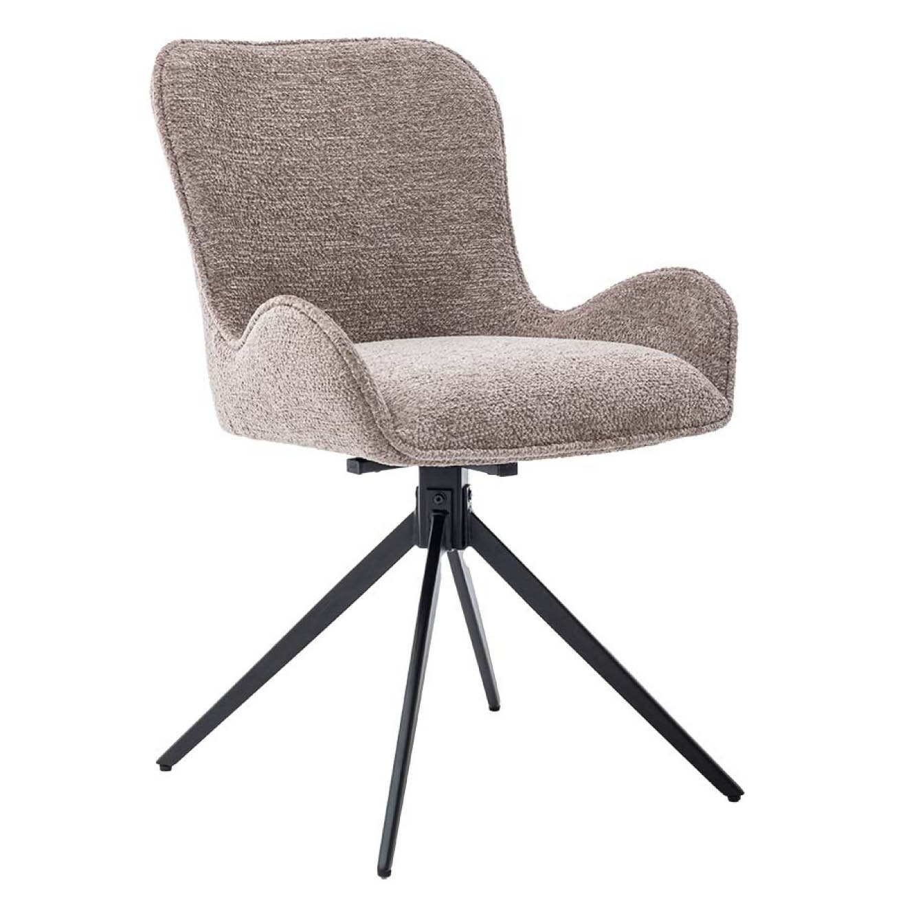 Esszimmerstuhl Sora Drehbar Mona Taupe