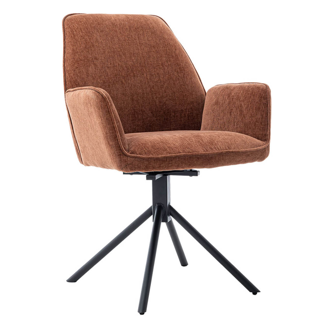 Sessel Amaro Drehbar Nature Pearl Copper