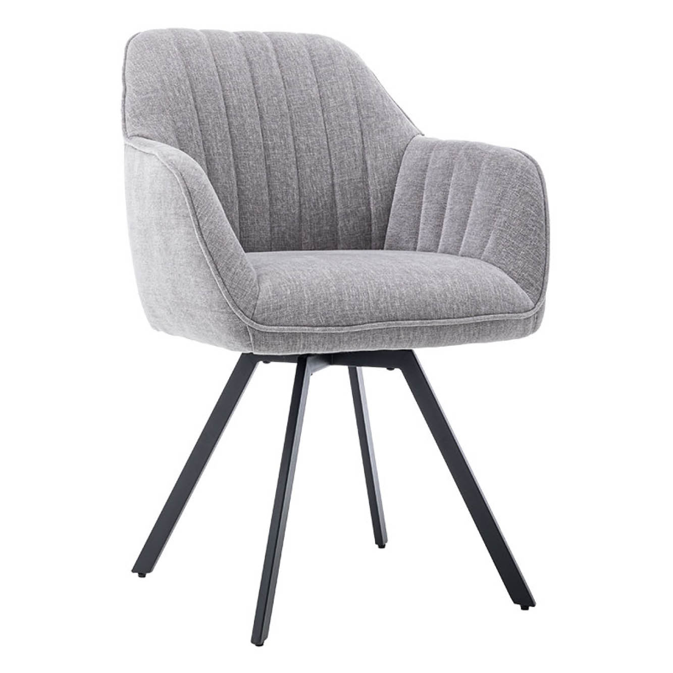 Sessel Bruno Drehbar Nature Blue Grey