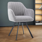 Sessel Bruno Drehbar Nature Blue Grey