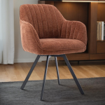 Sessel Bruno Drehbar Nature Pearl Copper