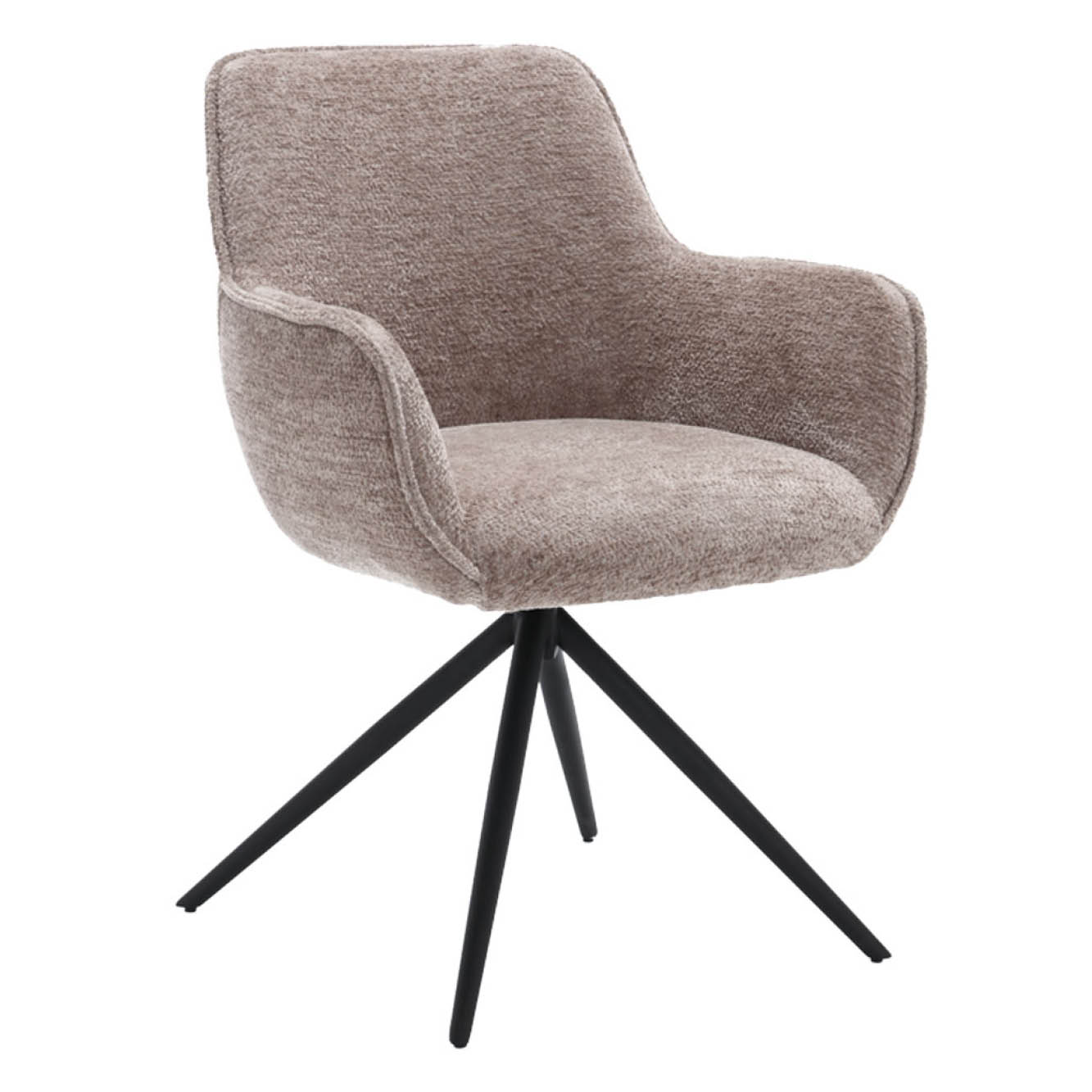 Sessel Fondo Drehbar Mona Taupe