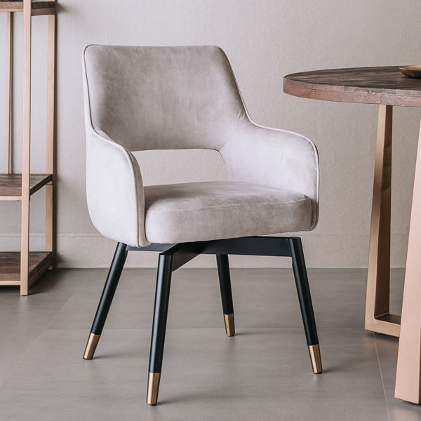 Sessel Lenno Drehbar Adore Beige