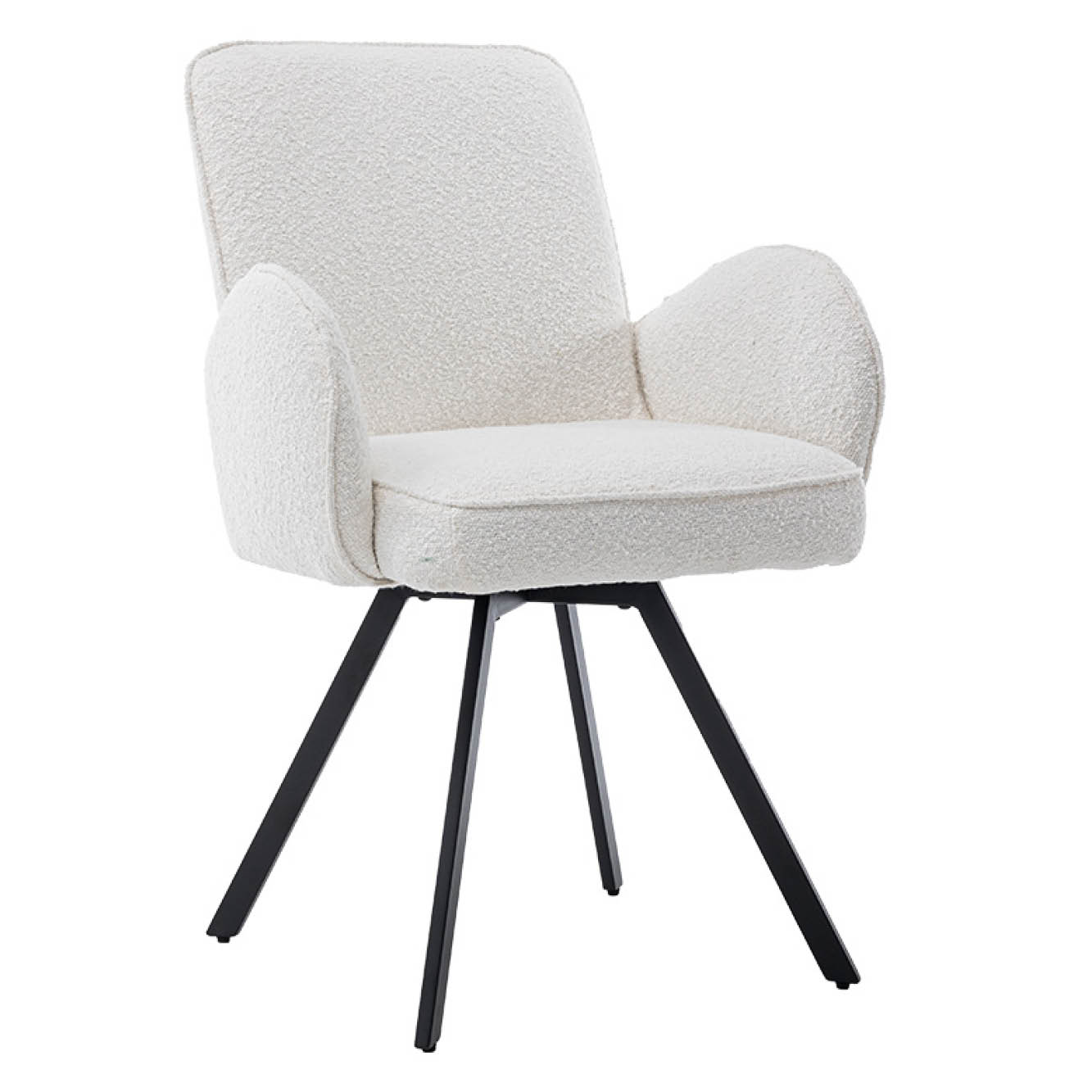 Sessel Livo Drehbar Ascot Weiß