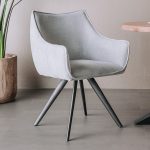 Sessel Riviera Drehbar Brego 02 Hellgrau